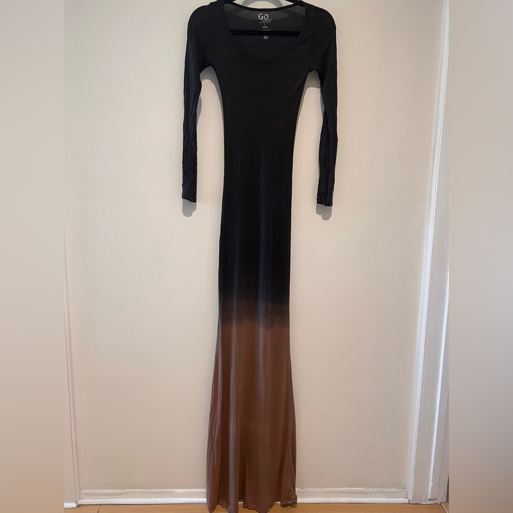 Extra Long Lightweight Long Sleeve Dress